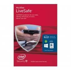 McAfee LiveSafe - Unlimited Devices (Windows / Mac / Android / iOS )